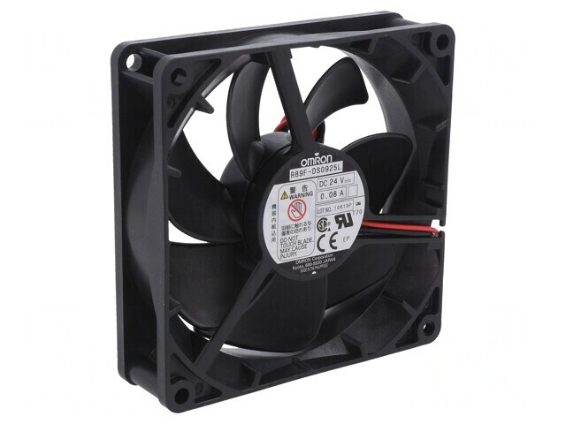 Ventilator Axial DC 92mm 74,4m3/h 30dBA cu Bilă