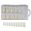 Tipsuri pentru unghii, natur, set de 100buc, Chique