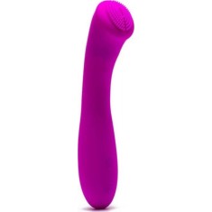 Vibrator Prettylove Len, 30 Moduri Vibratii, Silicon, USB, Violet, 16 cm