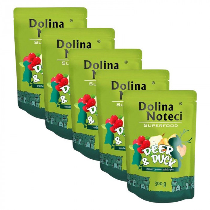 Dolina Noteci Superfood Deer &amp;amp; Duck 5 x 300 g