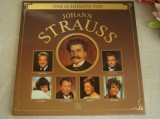 JOHANN STRAUSS - Operete - Cutie cu 2 Viniluri Ariola Perfecte