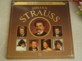 JOHANN STRAUSS - Operete - Cutie cu 2 Viniluri Ariola Perfecte, VINIL, Opera