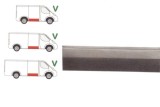 Panou reparatie usa culisanta Mercedes SPRINTER 208-416 (W901-905), 01.1995-2006, VW LT II 05.1996-2005, partea dreapta, usa culisanta; lungime 1185