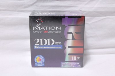 Cutie 10 dischete floppy disk 3.5&amp;quot; Imation 2DD 720k - sigilate foto