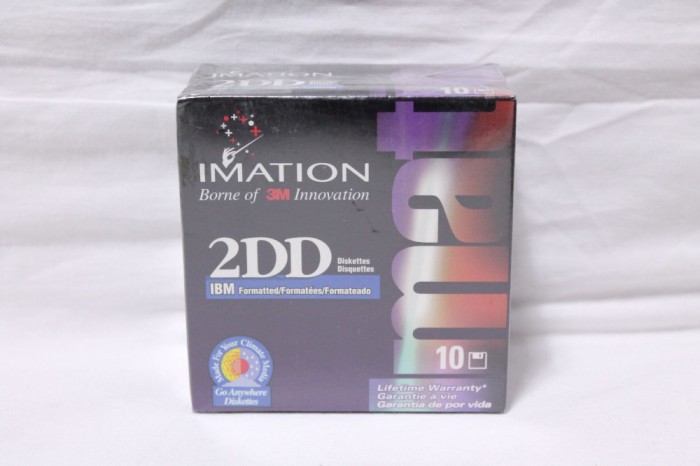 Cutie 10 dischete floppy disk 3.5&quot; Imation 2DD 720k - sigilate