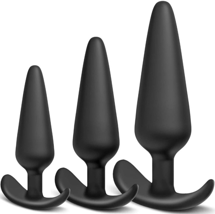 Set dildo Silicone Butt Plug