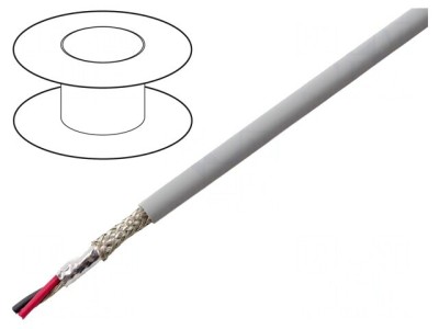 Cablu EcoCable Mini MPPE Gri 30.5m 300V foto