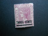 CV1 COLONII BRITANICE REGINA VICTORIA STRAITS SETTLEMENTS
