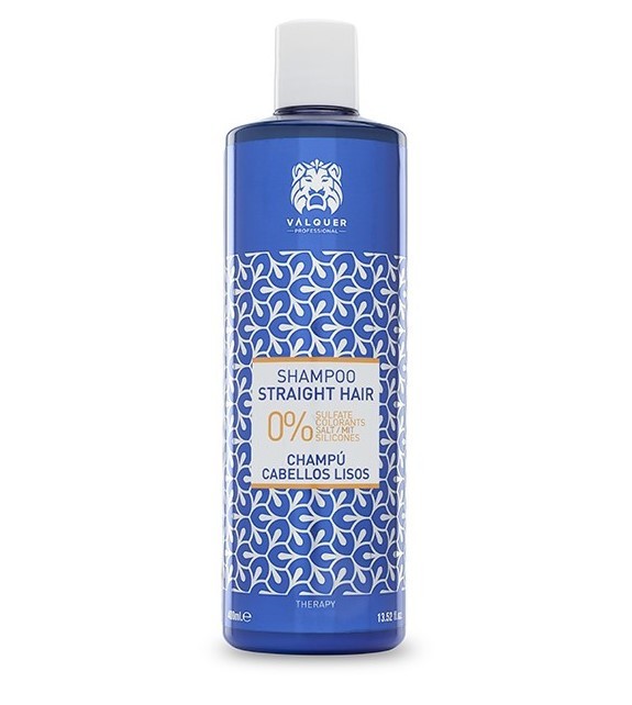 Sampon glacial pentru par drept fara sulfati Valquer 400ml