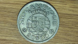 Mozambic Mozambique portughez -moneda mare argint ⌀30mm - 20 escudos 1952 -rara!, Africa