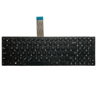 Tastatura Laptop, ASUS, X550ZE, X550ZE-DM048D, X550ZE-DM050D, A550, A550CA, A550CC, A550DP, A550LA, A550LB, A550LC, A550LD, fara rama, US, neagra foto