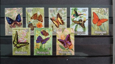 MALAEZIA- fluturii--MNH/** foto