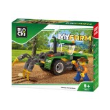 Cumpara ieftin Blocki My Farm, Tractor cu plug