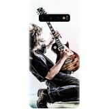 Husa silicon pentru Samsung Galaxy S10, Rock Star