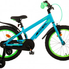 Bicicleta pentru baieti Volare Rocky, 18 inch, culoare verde, frana de mana fata PB Cod:21727