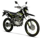 Motocicleta Cross Enduro Asix Defender XB82, 250cc, Roti 21/18, Negru/Rosu, 16.5 CP, 5 Viteze