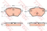 Set placute frana,frana disc CITROEN C4 Picasso II (2013 - 2016) TRW GDB2036