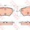 Set placute frana,frana disc CITROEN C4 Picasso II (2013 - 2016) TRW GDB2036