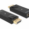 Adaptor DisplayPort la HDMI T-M pasiv Negru, Delock 65258