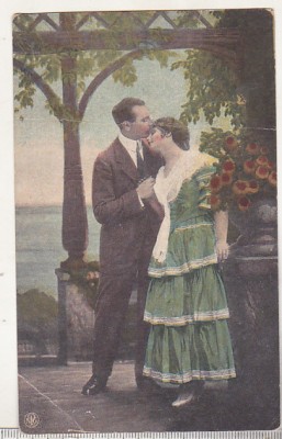 bnk cp Felicitare - uzata - interbelica foto