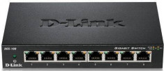 Switch D-Link DGS-108 porturi foto