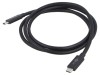 Cablu USB-C negru 1,2m, Goobay