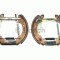 Set saboti frana VW LUPO (6X1, 6E1) (1998 - 2005) BOSCH 0 204 114 547