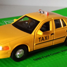 Macheta Ford Crown Victoria 1999 TAXI NY - Welly 1/36