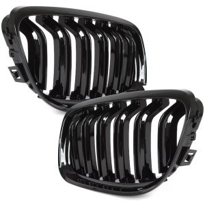 Set 2 Grile Duble BMW Seria 3 E90 E91 Facelift 2009-2013 foto