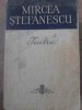 Teatru Mircea Stefanescu, Editura de Stat 1959, 516 pagini, Coperta Cartonata