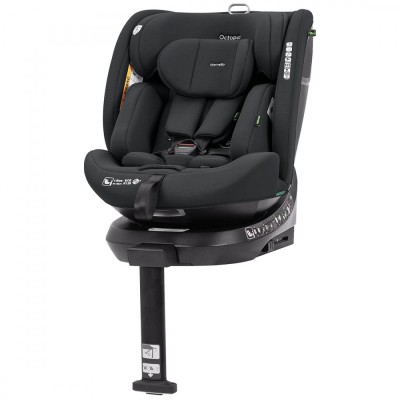 Scaun auto rotativ 360&amp;deg; SPS Carrello OCTOPUS i-SIZE 40-150 cm ISOFIX Deepwater Grey foto
