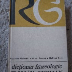 Dictionar frazeologic Roman-German