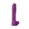Dildo Clasic Colours Pleasures, Mov, 25 cm