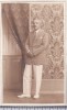 Bnk foto Portret de barbat - Foto Heitler Craiova, Romania 1900 - 1950, Sepia, Portrete