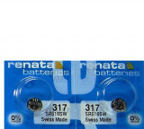 Set 2 baterii 317, SR516SW - Renata