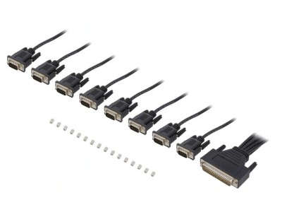 Cablu de Conexiune 1m D-Sub 78pin la D-Sub 9pin x8 foto