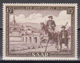 SAAR 1951 - Ziua Timbrului, Cota 10 EURO, MNH