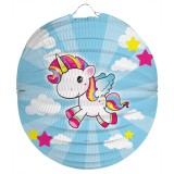 Lampion , 22 cm , model Unicorn