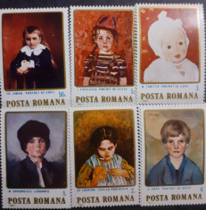 ROMANIA 1984 Lp 1113 pictura arta serie 6v. MNH foto