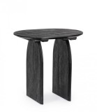 Cumpara ieftin Masuta lemn mango negru Monterrey 60x45x56 cm