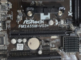 Placa de baza ASRock, FM2A55M-VG3+, Socket FM2+ +Procesor A4 5300