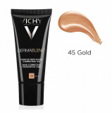 Vichy DermaBlend Fond de ten corector cu acoperire 16 ore, Nuanța 45 Gold, 30 ml