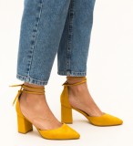 Pantofi Fitonic Galbeni