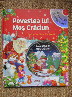 Povestea lui Moş Crăciun (cu DVD) foto