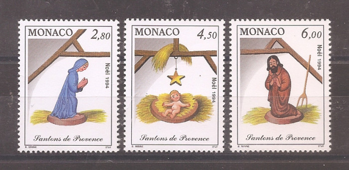 Monaco 1994 - Craciun, MNH