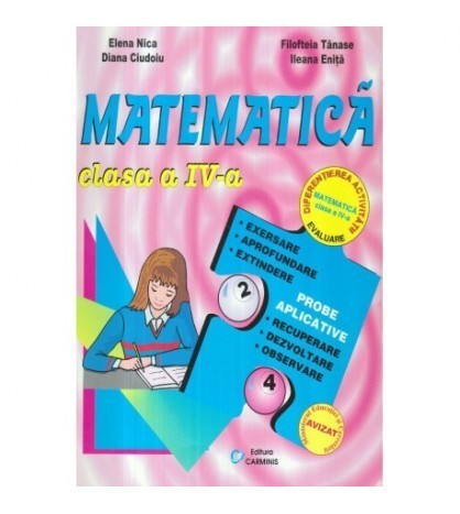 E. Nica, D. Ciudoiu, F. Tanase, I. Enita - Matematica - Manual clasa