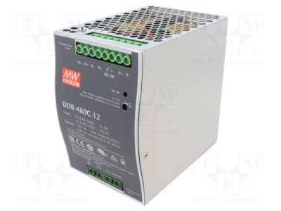 Convertor DC/DC MEAN WELL 400,8W 33,6-67,2VDC la 12VDC DDR foto