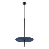 Lampă Suspendată Feltro 1 Negru/Navy