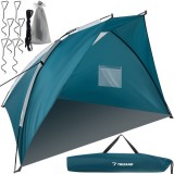 Cort de plaja Trizand 220x120x120 cm, usor, cu protectie UV si vant