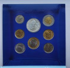 set monetarie 1999 San Marino 8 monede 5.000 Lire argint km 389-396 - M1 foto